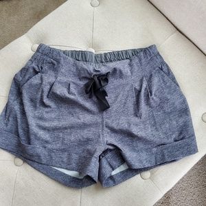Gray Lululemon Spring Break shorts